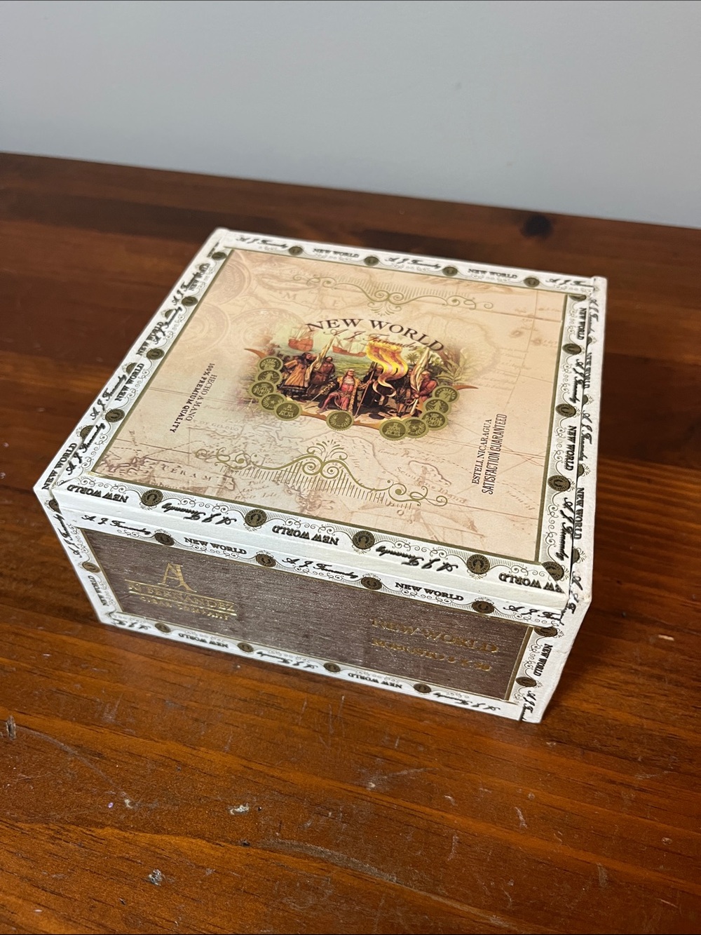 A.J. Fernandez New World Wooden Cigar Box